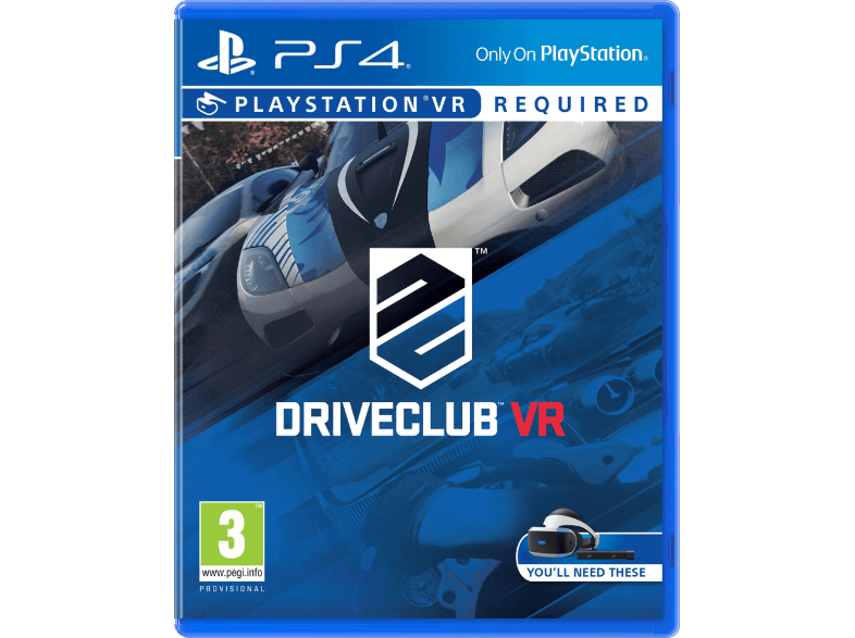 PLAYSTATION GAMES Driveclub VR FR/NL PS4