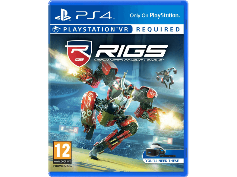 PLAYSTATION GAMES RIGS Mechanized Combat League VR FR/NL PS4