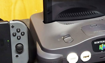 Il transforme sa Nintendo 64 en dock pour sa Nintendo Switch. Vous en avez marre de rayer l'écran de la Switch avec un dock de base ? Voici le dock N64