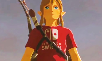 Zelda Breath of the Wild : il existe un t-shirt "Nintendo Switch"