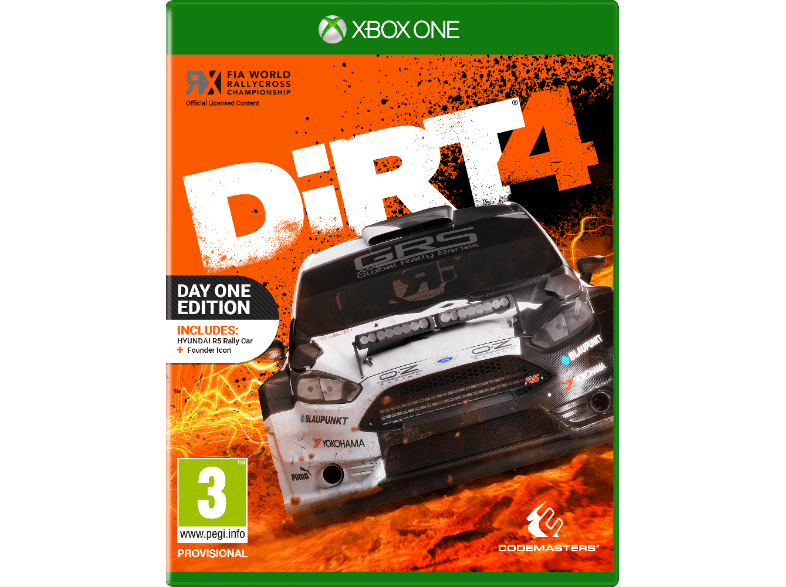 KOCH MEDIA SW Dirt 4 Day One Edition FR/NL Xbox One