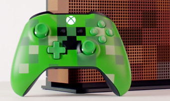 Xbox One S : voici la console collector aux couleurs de Minecraft !. En plus de nous avoir confirmé l'existence de la Xbox One X "Project Scorpio"