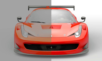 Gran Turismo Sport : des vidéos pour nous montrer les effets du HDR. Difficile de voir la différence entre une image classique et une image HDR lorsqu'on ne dispose pas d'un écran adapté. Pour nous faire voir la différence