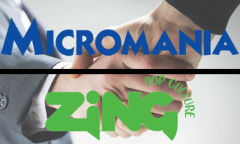 Micromania fusionne avec Zing pour devenir un poids lourd du jeu vidéo et de la pop culture. Micromania nous a fait parvenir un communiqué officiel dans lequel il annonce avoir fusionné avec Zing Pop Culture pour donner naissance à une toute nouvelle entité....
