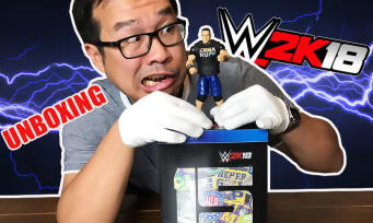 WWE 2K18 : et si on unboxait le collector à 140€ avec la figurine de John Cena ?. Pour fêter comme il se doit la sortie de WWE 2K18